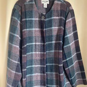 Alfred Dunner suit jacket/blazer plaid size 20